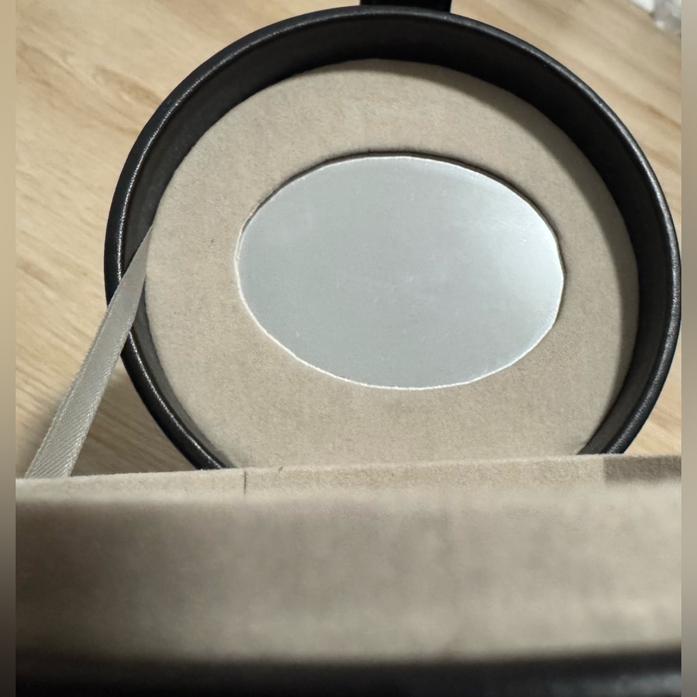 Travel or Small Space Jewelry Box in Black Vegan Leather - NWOT - Picture 2 of 8